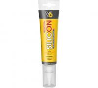 Герметик Силикон санитарный Белый "V6" 80мл 