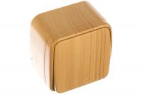 Выключатель 1-кл с/п Светлое дерево 10А Минск EKF