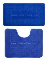 Коврик BANYOLIN из 2 шт.  50х80 синий