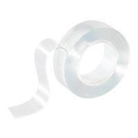 Скотч-нано 2-х сторон. 20мм*1м, многоразовый