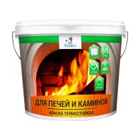 Краска для печей и каминов 0,9 кг Альтернатива