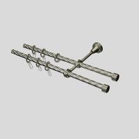 Карниз мет. д.16К/16г Сатин 2,4м Grace