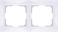 Рамка на 2 поста  WL-Frame-02 Snabb (белая, basic)  Werkel