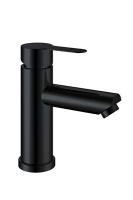 Смеситель д/умыв. Algar G017086 черный GOTA ROCIO нерж.