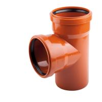 Тройник d= 110/110 угол 90  НАРУЖНЫЙ  ПП ПОЛИТЕК