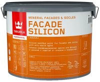 Краска фасадная FACADE Silicon VVA гл/мат 9 л ТИККУРИЛА