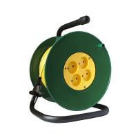 Удлинитель силовой на катушке с 4 гнезда  ПВС 2*1  2200 Вт 20м ТМ Союз