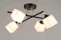 Люстра 4741/4 BK+FGD 