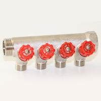 Коллектор 1*1/2 г  4 выхода - 25/3  Vertum