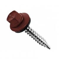 Саморез кровельный RAL 3009 4,8*35 оксидно-красный 