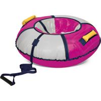 Тюбинг игрушка Классик ТБ1К-85/БСР2 баклажан/серебро Nika