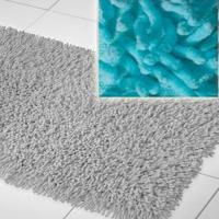 Коврик д/в "Макароны" 50х80 бирюзовый