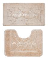Коврик BANYOLIN из 2 шт.  50х80 бежевый