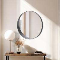 Зеркало "Чёрный Рубин" d=50,5см в круглом корпусе