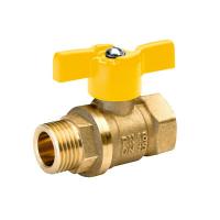 Кран газовый шаровый 1/2" г/ш  баб   11 Б27п ДУ15  БОЛОГОЕ  -  10/22