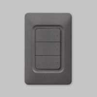 Выкл. 3-клав. в сборе  Антрацит Shin Dong 