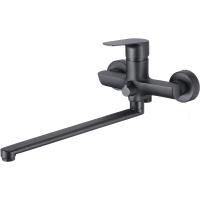 Смеситель д/ванны с длин. изл. TIESO черный 26221TSВ