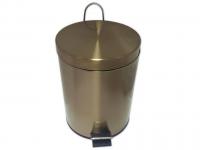 Ведро из нержавеющей стали с педалью 5л. САНАКС Titan