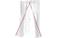 Дверь пленочная тип I 220*120см лента 2,5см*10м