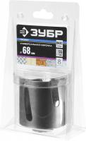 Коронка твердосплав резцы, d-68мм Зубр Профи Проуниверсал