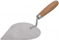 Кельма штукатура стальная, 200 мм, деревянная ручк