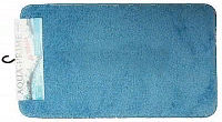 Коврик для в/к 50*80 синий  AQUA Prime Melany