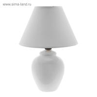 Лампа настол. Азалия Белая E14 
