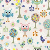 Обои Совы-03 0,53*10м г.Саратов