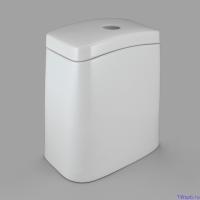 Бачок "Лада" белый без арматуры