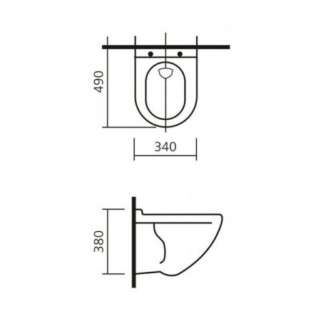 Унитаз подвесной "Attica Luxe" сид. дюро м/лифт,clip up