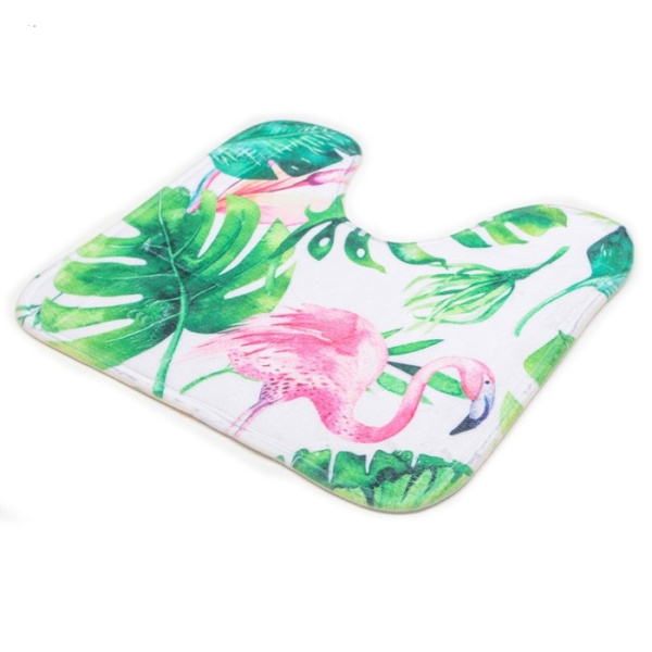 Набор ковриков д/в "Фламинго" 40*43/43*73см 