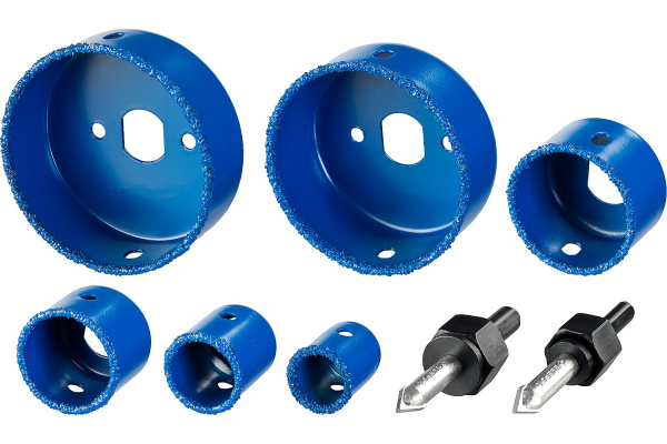 Набор коронки-чашки 25мм Зубр 6 предм.