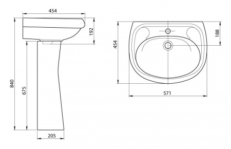 Пьедестал "Воротынск" "Виктория" белый г.Воротынск