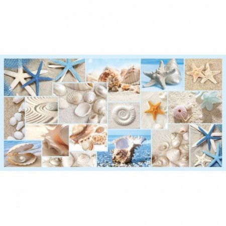 Панель ПВХ Мозаика Пляж 955*480мм Grace