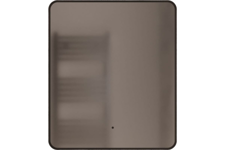 Зеркало MIXLINE "Инканто" 600*700 черная окантовка, св.подсветка бесконт.сенсор