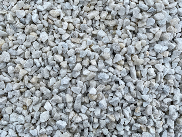 Щебень мраморный фракции 5-20мм 30кг белый