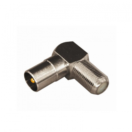 Переход гнездо F-штекер TV угловой 05-4311-4 Proconnect