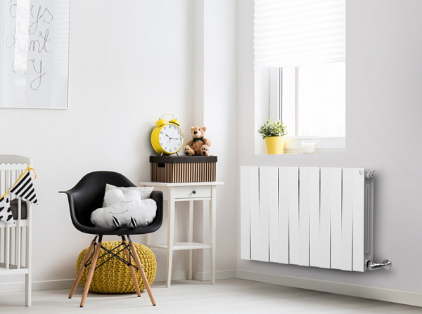 Радиатор биметаллический  500х80 12 секций  PianoForte ROYAL THERMO 