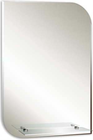 Зеркало MIXLINE "Каприз-Люкс" 495*685 с полкой и фацетом