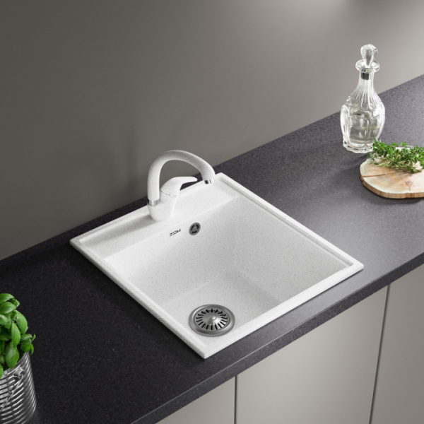 Мойка ZX-GM 11 Белая 510*470*200