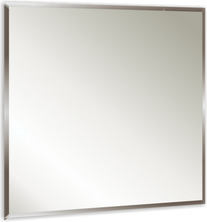 Зеркало MIXLINE "Квадрат" 530*530 б/полки с фацетом