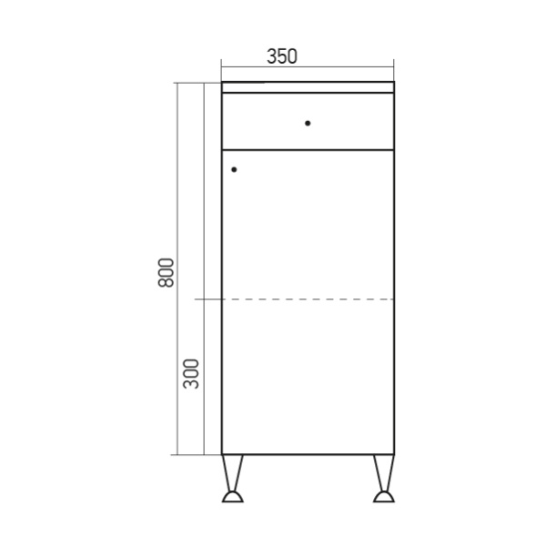Полупенал "ПОСЕЙДОН-35" (ПВХ) 