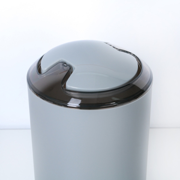 Набор для ванной пласт. "Тринити", 6 предметов, серый   