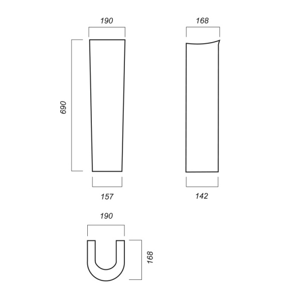 Пьедестал Самарский (для ум. Комфорт/Эталон/Самарский)
