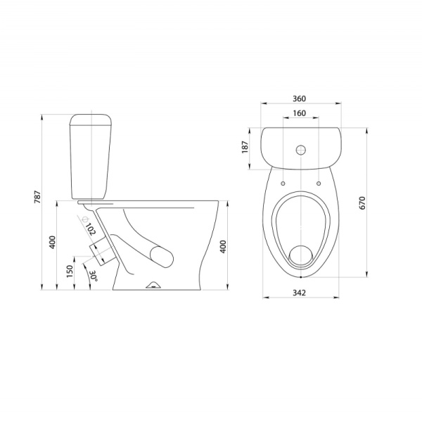 Унитаз компакт "Ультра"с арм и сид  г. Воротынск
