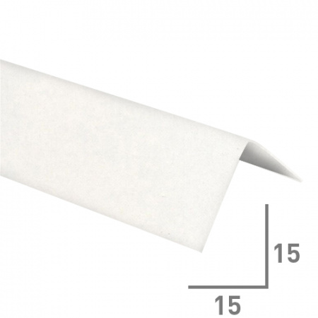 Угол 15х15 мм     белый