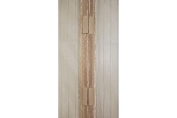 Сетка маскитная на магнитах  (бежевая) Скрап